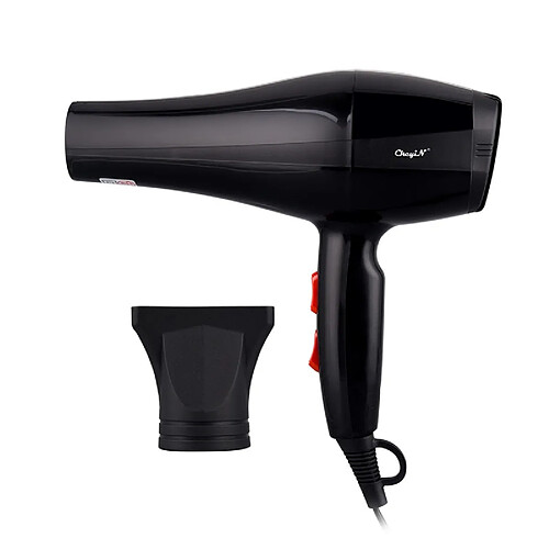 Universal Sèche-cheveux professionnel 220V Sèche-cheveux à l'air chaud et froid Sèche-cheveux puissant Sèche-cheveux électrique 2 vitesses avec tuyère Salon |