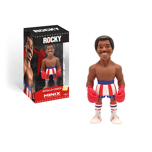 Rocky Balboa - Figurine Minix Apollo Creed 12 cm