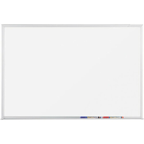 Magnétoplan Tableau blanc a surface émaillée 900 x 600 mm