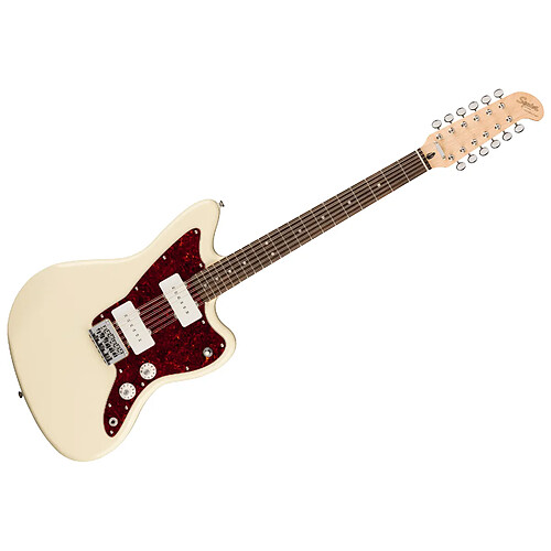 Paranormal Jazzmaster XII Olympic White Squier by FENDER