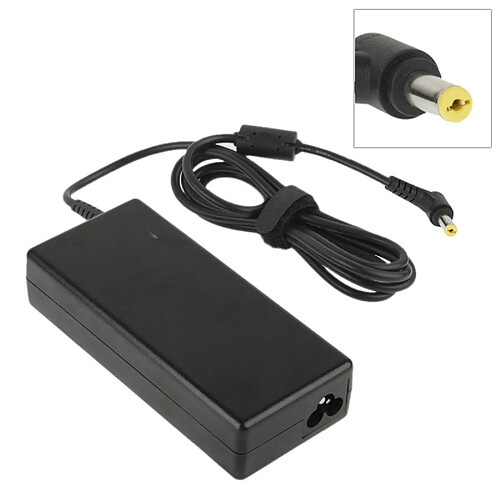 Wewoo Pour Ordinateur Portable Acer, Conseils noir de Sortie: 5.5mm x 1.5mm AC 19V 4.74A Chargeur Adaptateur