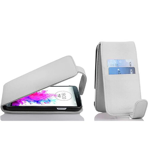 Cadorabo Coque LG G3 Etui en Blanc