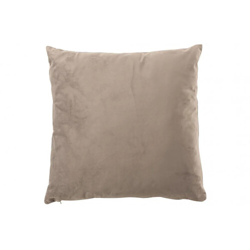 Dansmamaison Coussin Carre Velours Gris