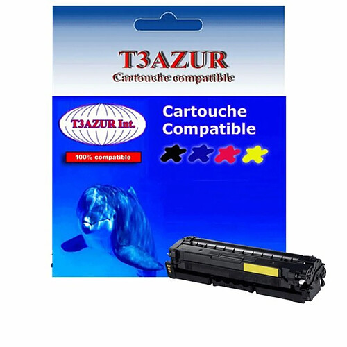 Toner Laser compatible Samsung ProXpress C3010ND, C3060FR (CLT-Y503L) Jaune - T3AZUR