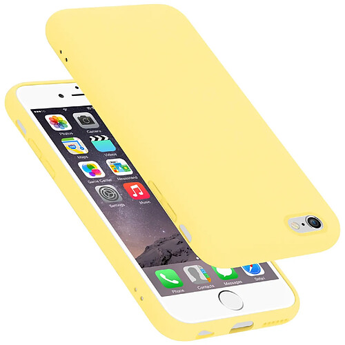 Cadorabo Coque iPhone 6 / 6S Etui en Jaune