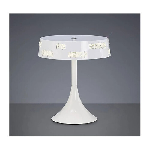 Luminaire Center Lampe de Table Phoenix 18 X 0.5W LED 3600K blanc/cristal