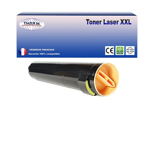 Toner compatible Xerox WorkCentre 7228, 7235, 7328, 7335, 7345, 7346 (006R01178) Jaune - 16 000 pages - T3AZUR