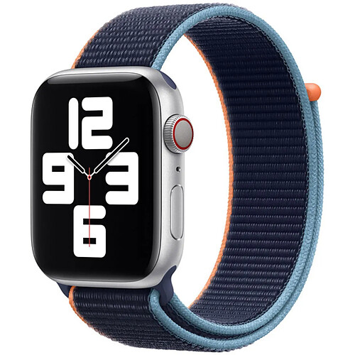 Sport Loop Band pour l'Apple Watch Series 1-10 / SE / Ultra (2) - 42/44/45/46/49 mm - Deep Navy