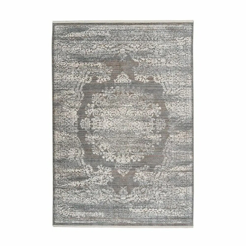 Paris Prix Tapis Vintage à Franges Baroque XII Beige & Marron 200 x 290 cm