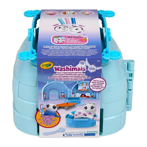 Jeu créatif Crayola Washimals Igloo