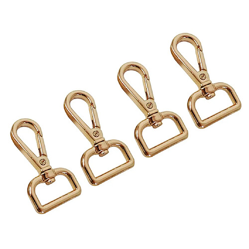 4pcs émerillons de pince de homard fermoir queue crochet accessoires 20mm bronze