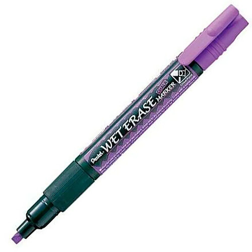 Marqueurs à craie liquide Pentel Wet Erase Violet 12 Unités