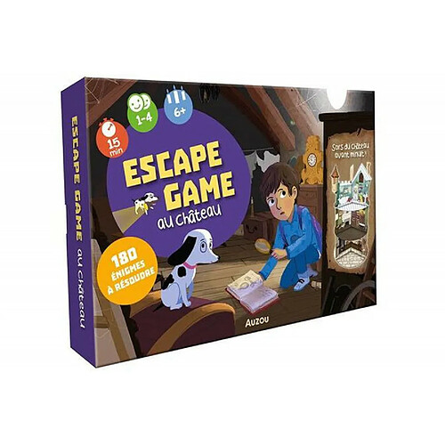 Editions Auzou Jeu de société Auzou Escape game au château