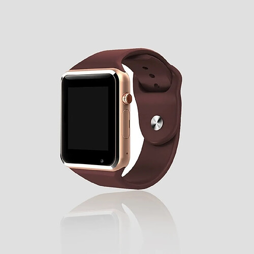 Wewoo Bracelet connecté Smartwatch 1,54 pouces écran IPS Bluetooth montre intelligente soutien appel musique carte photographie tf (or)