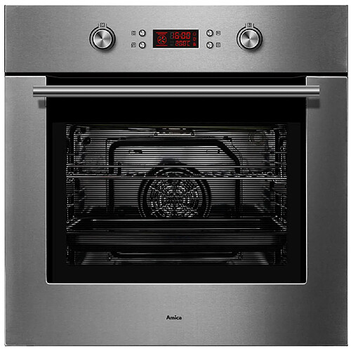 Four intégrable multifonction 70l 60cm pyrolyse inox - AO2009X/1 - AMICA