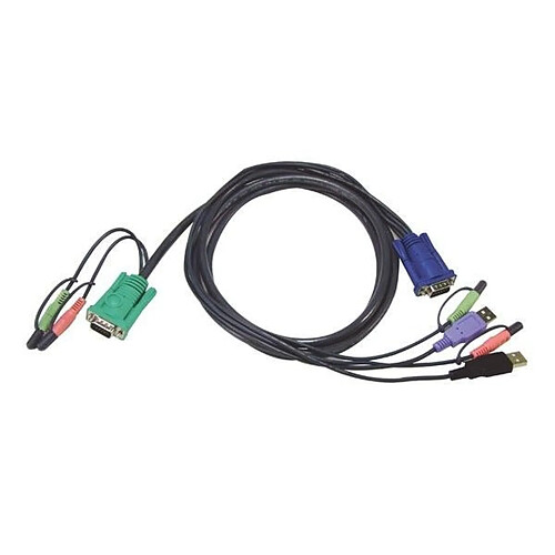 Câble KVM VGA ATEN 2L-5303UU 3m