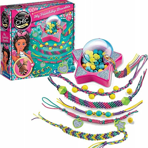 Clementoni Creative set Crazy Chic Friendship bracelets