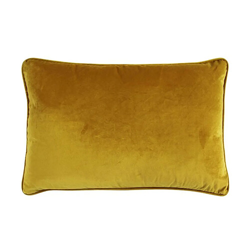 Thedecofactory VELOURS - Coussin en velours jaune 60x40