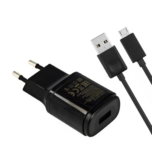 Chargeur USB LG MCS-04ER + Câble microUSB DC03BK-G