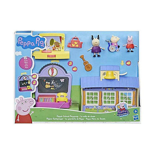 Playset Hasbro Peppa Pig's School Playground 15 Pièces