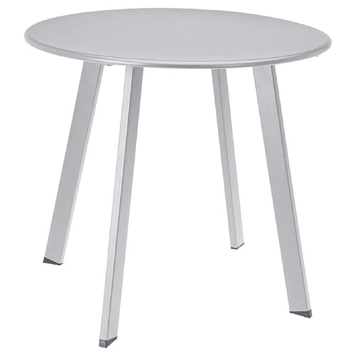 ProGarden Table d'appoint 50x45 cm gris mat