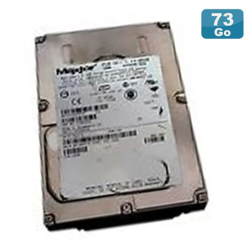 Disque Dur 73Go USCSI Ultra320 SCSI 3.5" MAXTOR ATLAS 0R4780 10000RPM 80-Pin · Occasion