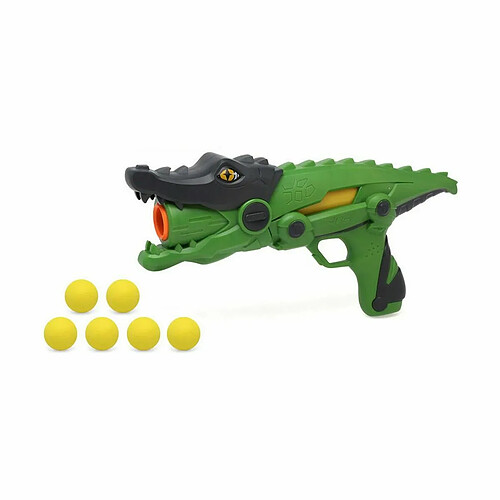 BigBuy Kids Pistolet lance balles Crocodile