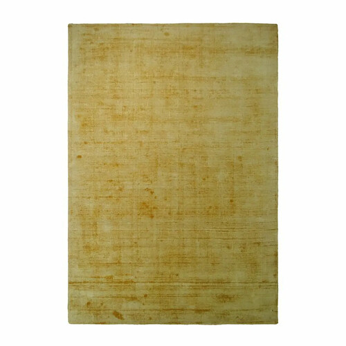 Paris Prix Tapis à Poils Courts Fait Main Luxury I Jaune 80 x 150 cm