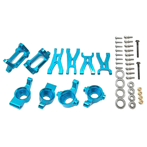 Bras De Suspension En Alliage D'aluminium Et Moyeu Avant/arrière Kit De Siège C Pour Voiture WLtoys RC Gris