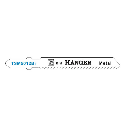 5 lames pour scie sauteuse (TSM5012BI) - HANGER - 150210