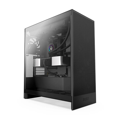 Boîtier ATX semi-tour NZXT H7 Flow Midi Noir