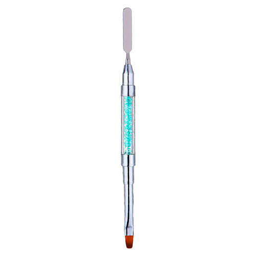 Poly Gel Brosse À Ongles Double Terminaison Poly Acrylique Gel UV Extension Builder Pourpre