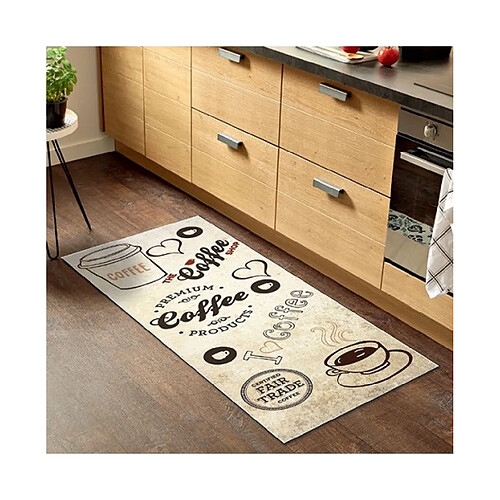 Mani Textile Tapis LOVE COFFEE