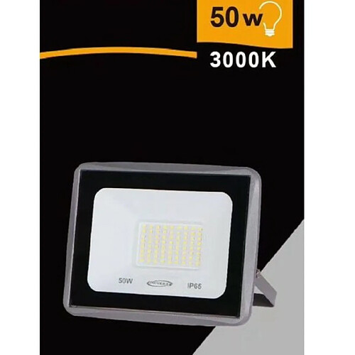 Tradex LED 50WATT 4500LM IP65 GREY NATURAL WARM LIGHT COLD EK02-50W-G