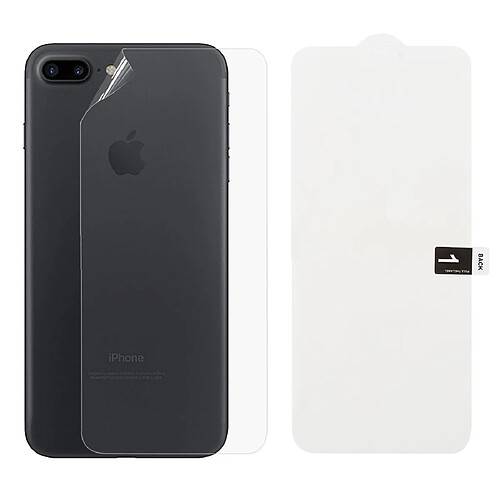 Wewoo Protection dorsale à couverture intégrale en film d'hydrogel doux pour iPhone 7 Plus / 8 Plus