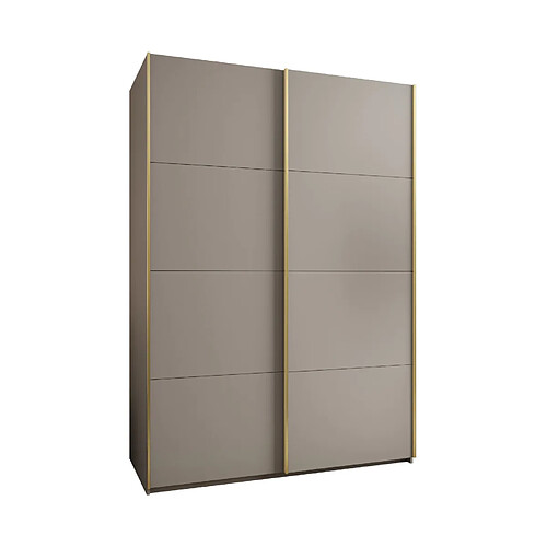 Abiks Meble Armoire à portes battantes Lux 1 245,5/170/64 2 portes