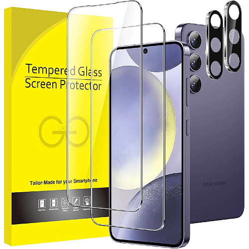 Verres Trempes et Protections Camera Arriere X2 Pour Samsung Galaxy S24 Plus Little Boutik©