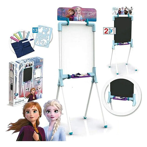 Fun Tableau 2 en 1 Frozen 2 (12 pcs) (37 x 32 x 98 cm)