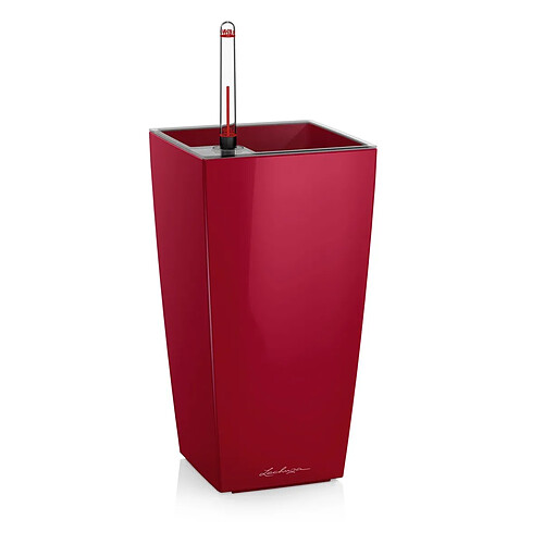 Pot de table Maxi-Cubi - kit complet, rouge scarlet brillant 26 cm