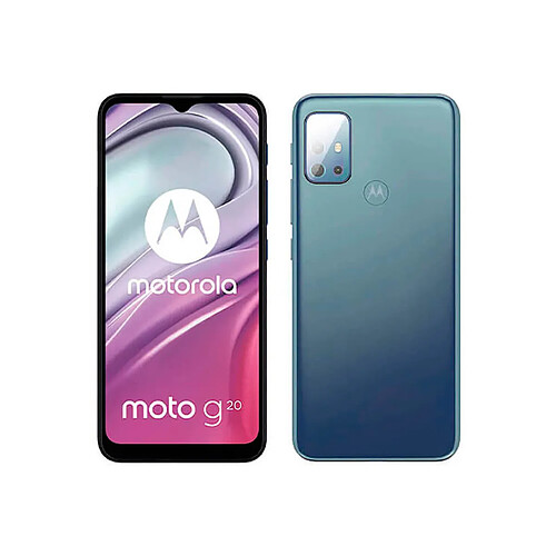 Motorola Moto G20 4Go/64Go Bleu (Bleu Brise) Double SIM MC39E