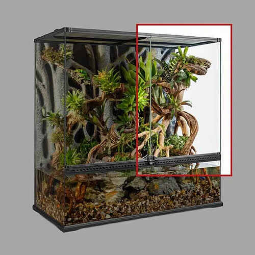 Portail Paludarium PT2609, Droit Exo Terra