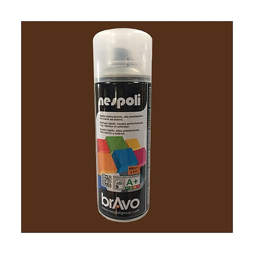 NESPOLI Peinture Aérosol BRAVO Marron Brun