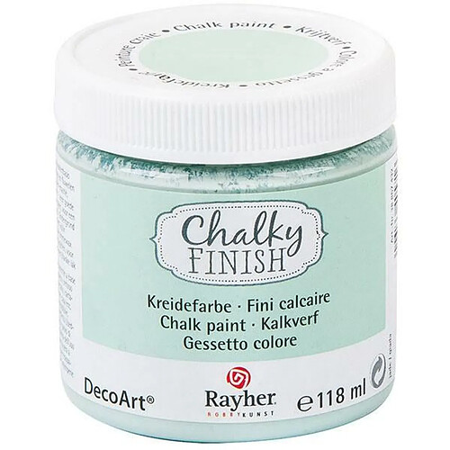 Rayher Peinture craie vert, jade Chalky Finish