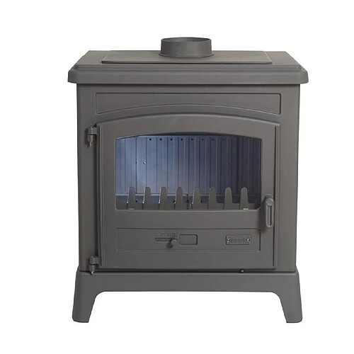 Poêle à bois fonte 10kw - 389143 - GODIN