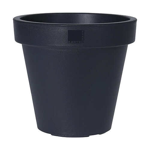 Pot Plastiken Anthracite polypropylène (Ø 20 cm)