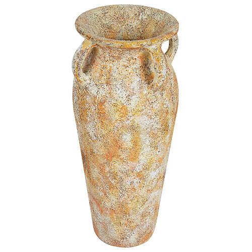 Beliani Vase décoratif FERAJ fait à la main Céramique 52 cm Multicolore