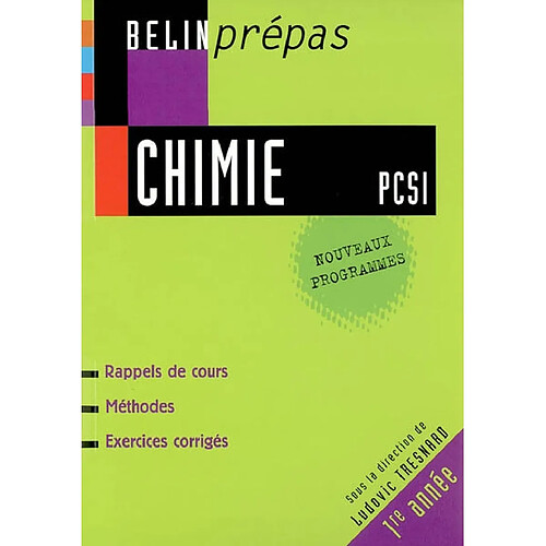 Chimie : PCSI, 1re année · Occasion