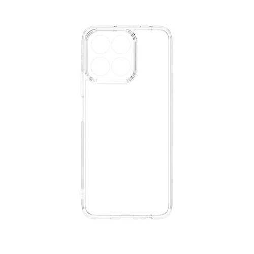 QDOS Coque pour Honor 200 Smart 5G Anti-jaunissement avec Bords Souples et Dos Rigide Transparent