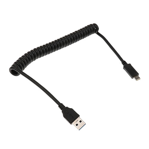 1 Pièce USB 3.0 Mâle à Usb C Type C Câble D'extension Mâle Câble Enroulement Fil