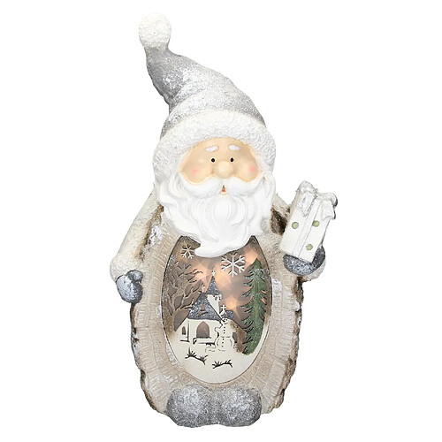 Ecd Germany Père Noël déco LED d'éclairage hivernal figurine personnages décoration de Noël